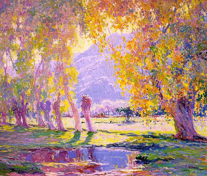 The Pool at Sundown, John Frost